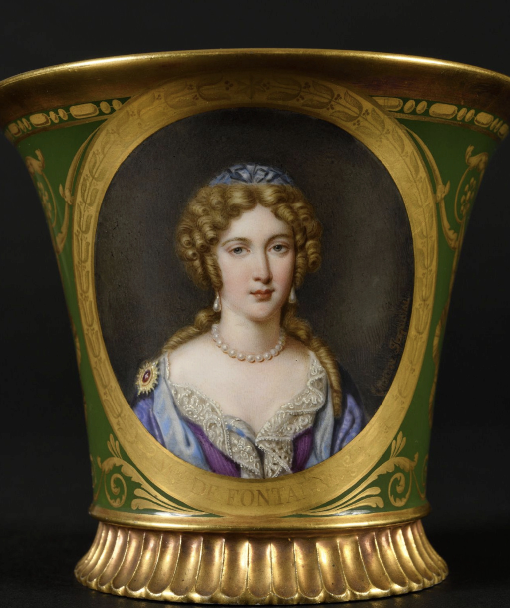 Marie-Victoire Jaquotot (1772-1855), « premier peintre sur porcelaine du roi » Louis XVIII Capt3179
