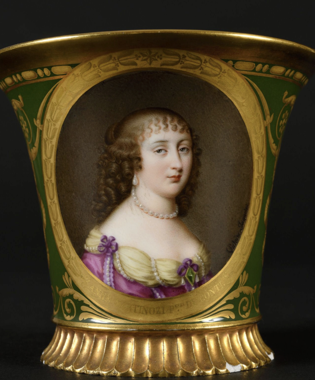 Marie-Victoire Jaquotot (1772-1855), « premier peintre sur porcelaine du roi » Louis XVIII Capt3181