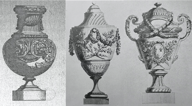 Le modèle " Vase du roi " ou " Vase du Roi guirlande ", Manufacture de Sèvres (18e siècle) Capt3207