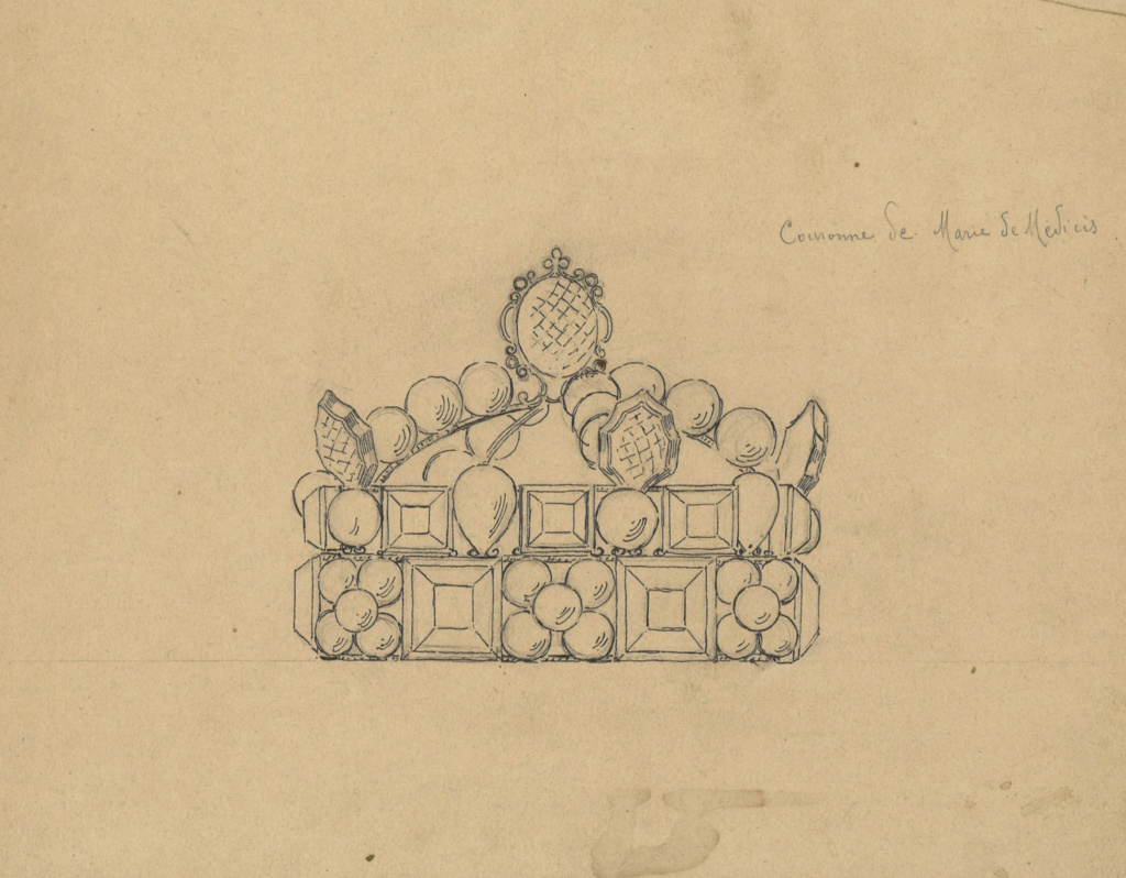 Les couronnes de la reine Marie Leszczynska et du roi Louis XV Capt3765