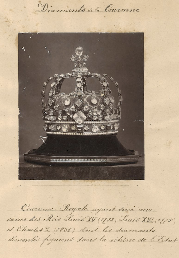 Les couronnes de la reine Marie Leszczynska et du roi Louis XV Capt3767