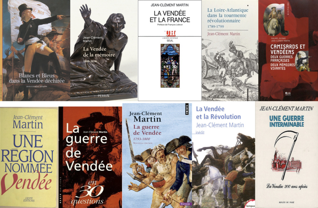 Les livres de Jean-Clément Martin, historien, spécialiste de la Révolution française Capt3776