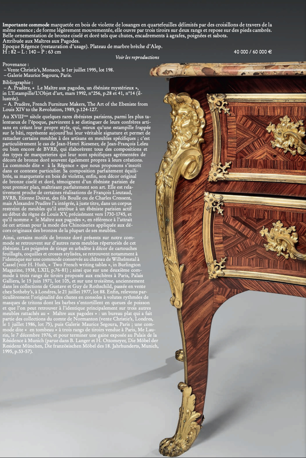 Chinoiseries : les meubles du " Maître aux pagodes ".  Capt3806