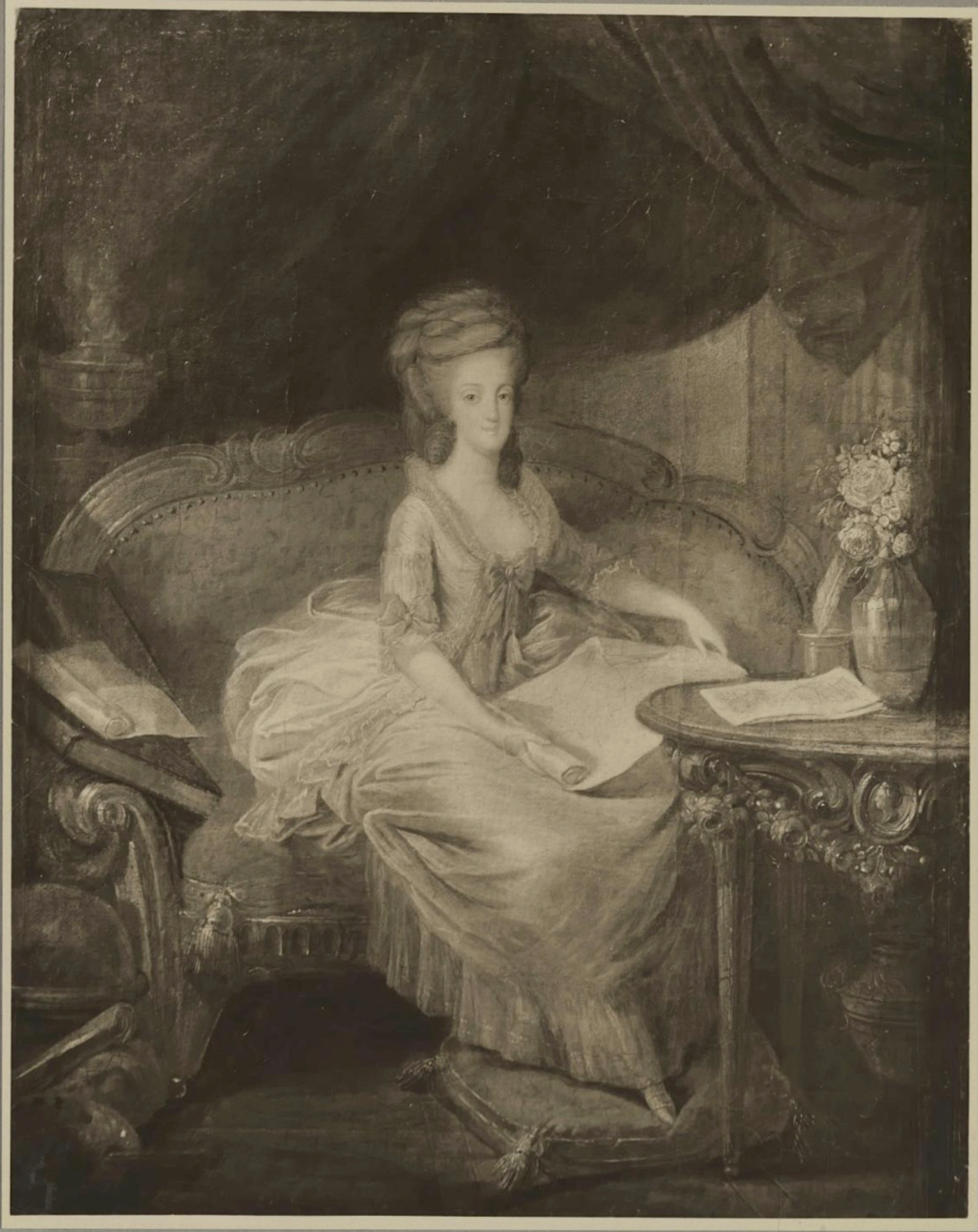 Portraits de Marie-Antoinette et de la famille royale par Charles Le Clercq ou Leclerq - Page 4 Capt3835