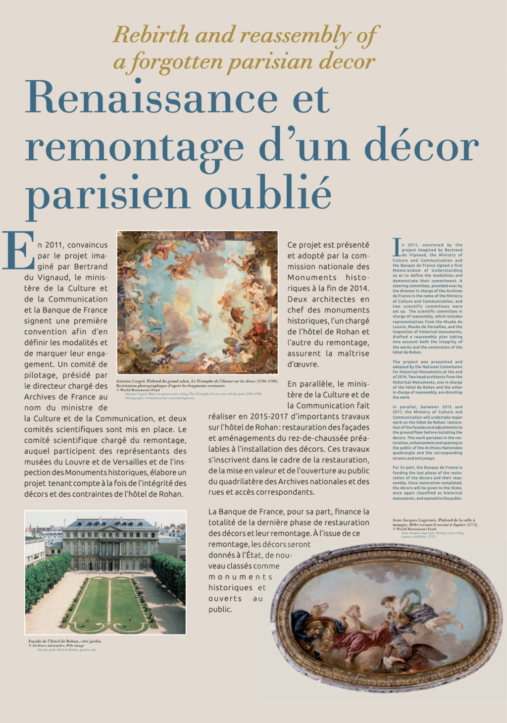L'hôtel de Rohan (Paris), et les décors de la Chancellerie d’Orléans - Page 2 Capt3927