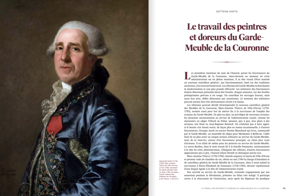 Louis-François Chatard et les peintres doreurs du Garde-Meuble de la Couronne sous Louis XVI. De Sébastien Boudry Capt4781