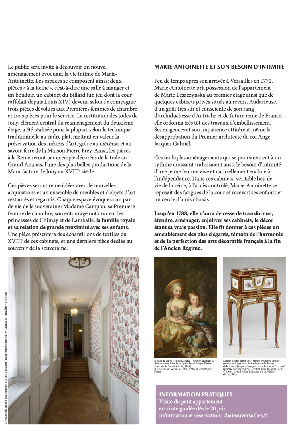Les cabinets intérieurs de Marie-Antoinette au château de Versailles - Page 2 Capt4926
