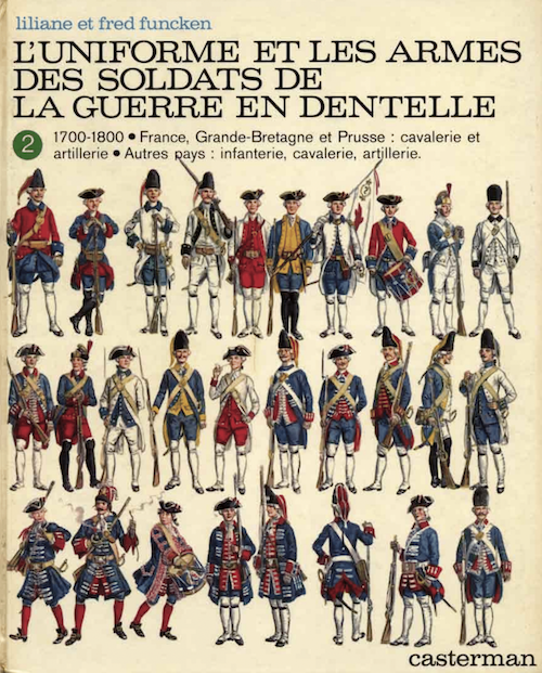 Historique des corps d'armée et Maison du roi : uniformes et armes des soldats du XVIIIe siècle Capt5106