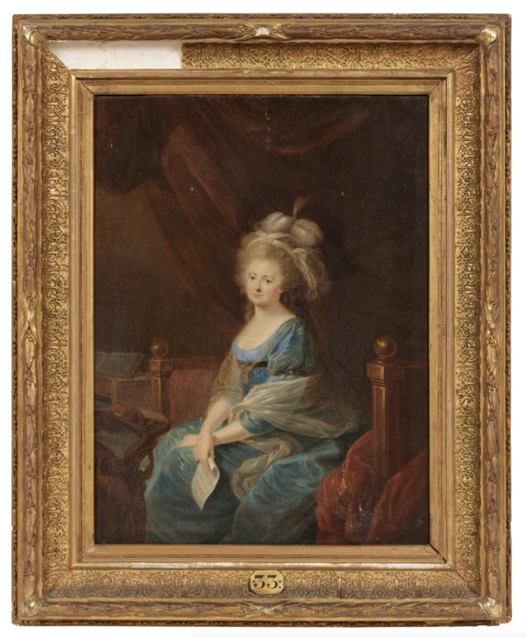 Élisabeth de Wurtemberg (1767-1790), première épouse de l'empereur François Ier d'Autriche  Capt5384