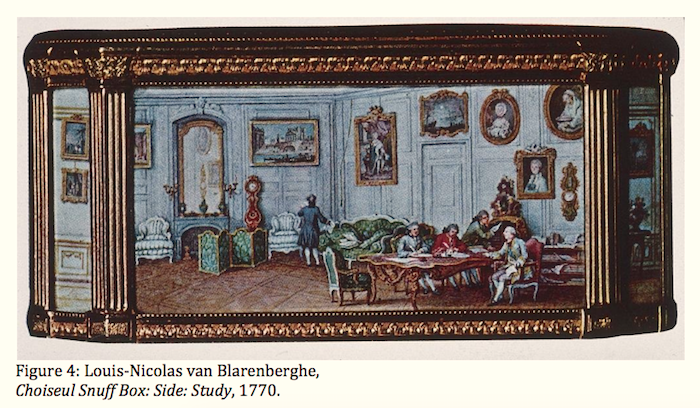 Chez le duc de Choiseul : les tabatières des Van Blarenberghe, peintres miniaturistes de père en fils Captu100