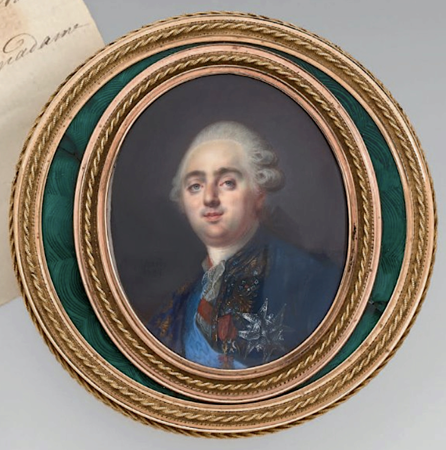 Portraits de Marie-Antoinette et Louis XVI, par Louis-Marie Sicard, dit Sicardi ou Sicardy - Page 2 Captu306