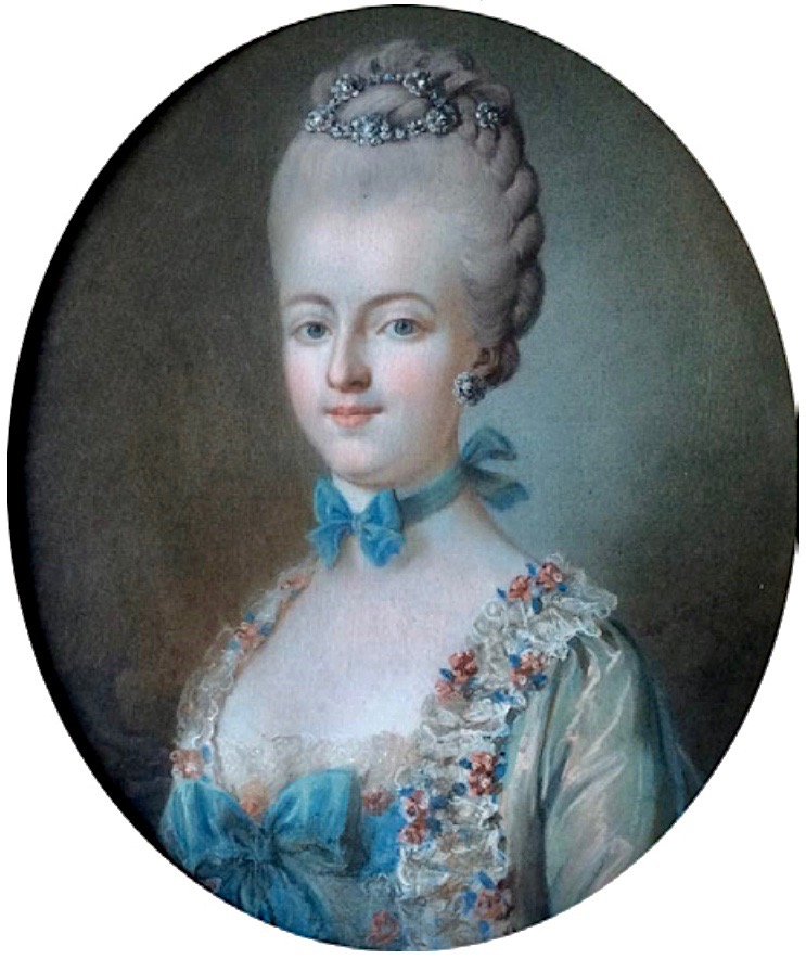 Portraits de Marie-Antoinette en buste par Joseph Ducreux (et d'après) Captu335