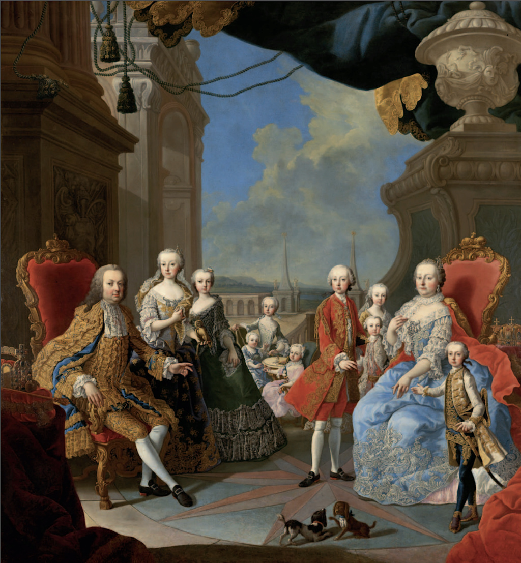 Portraits de la famille impériale, par Martin Van Meytens (et atelier) Captu396