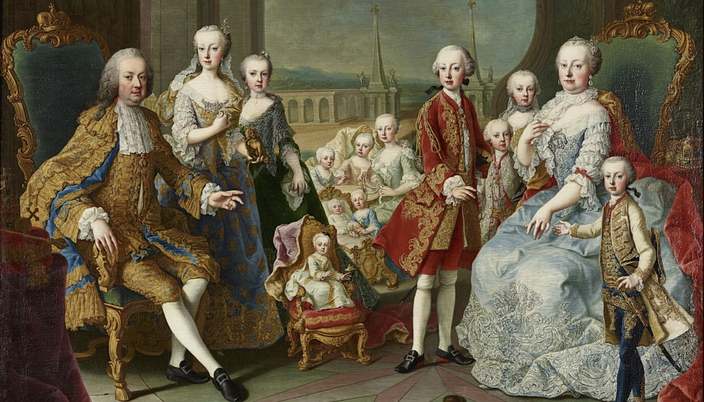 Portraits de la famille impériale, par Martin Van Meytens (et atelier) Captu401