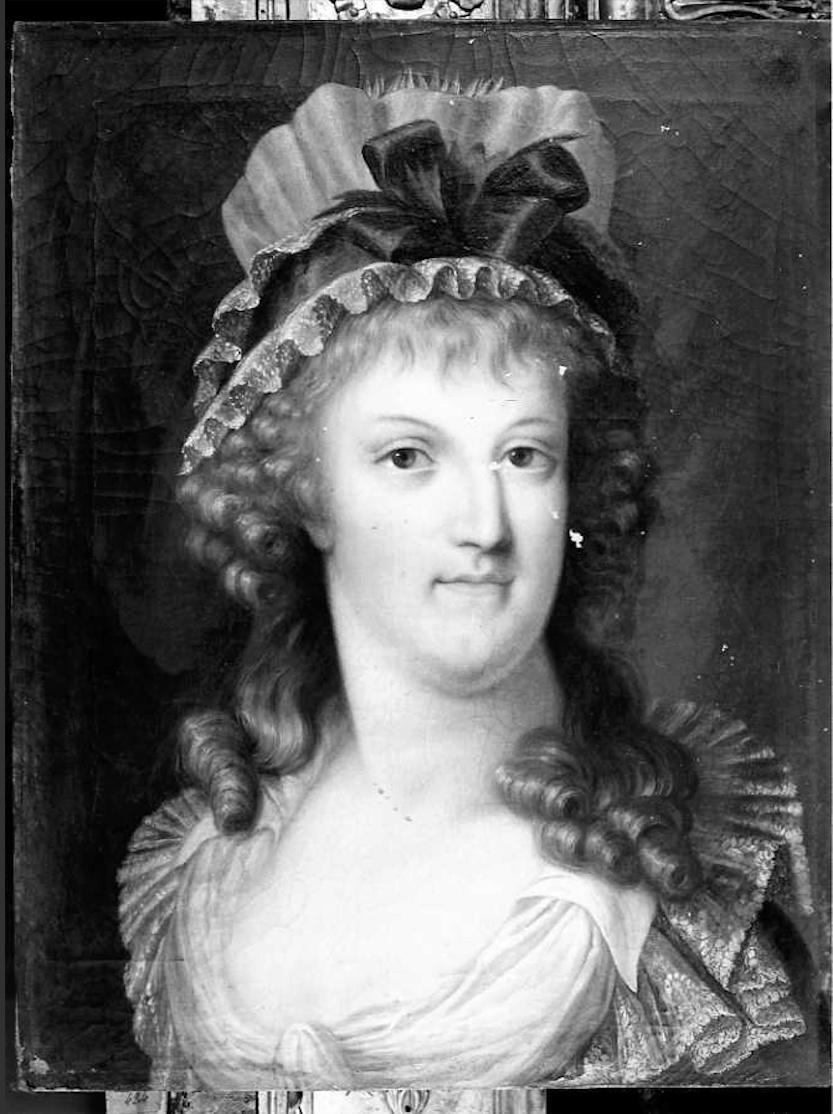 Portraits de Marie-Antoinette ou de Marie-Caroline, par Augusto Nicodemo ? Captu423