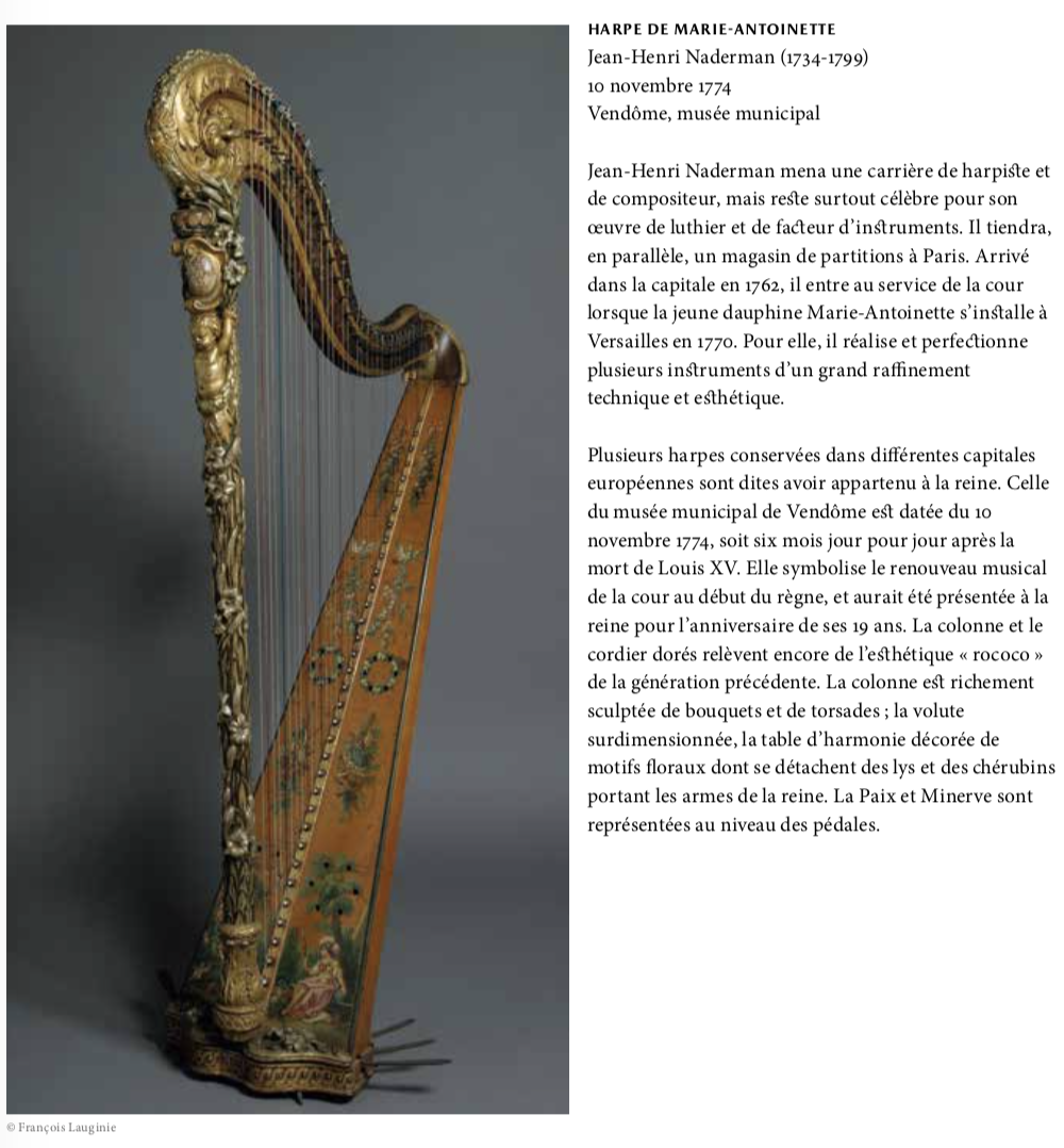 harpe - La harpe, ou les harpes, de Marie-Antoinette Captu431