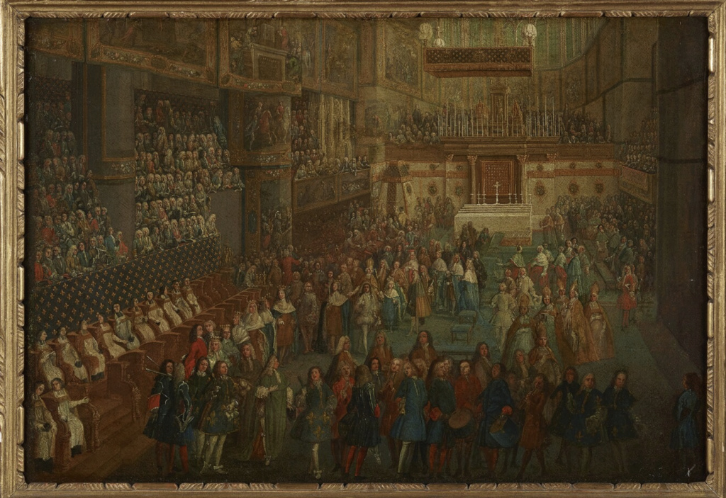 Les couronnes de la reine Marie Leszczynska et du roi Louis XV Captu506