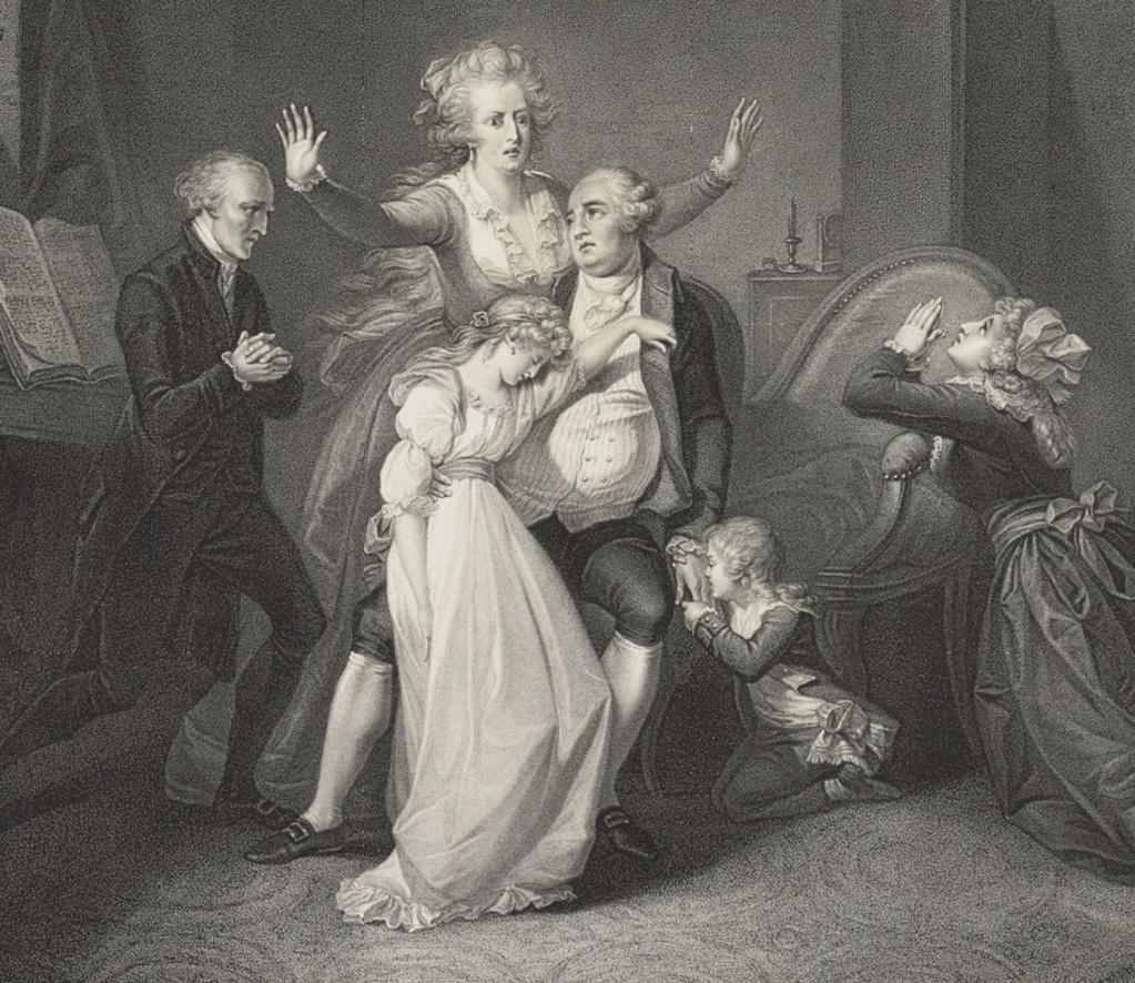  Les adieux de Louis XVI à sa famille, 20 janvier 1793 Captu585
