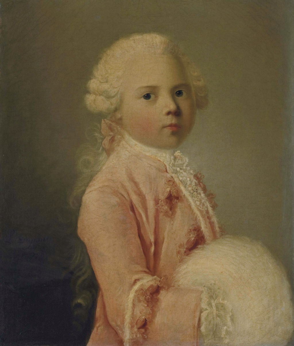 Louis-Joseph-Xavier de France (1751-1761), duc de Bourgogne, frère ainé de Louis XVI Captur89