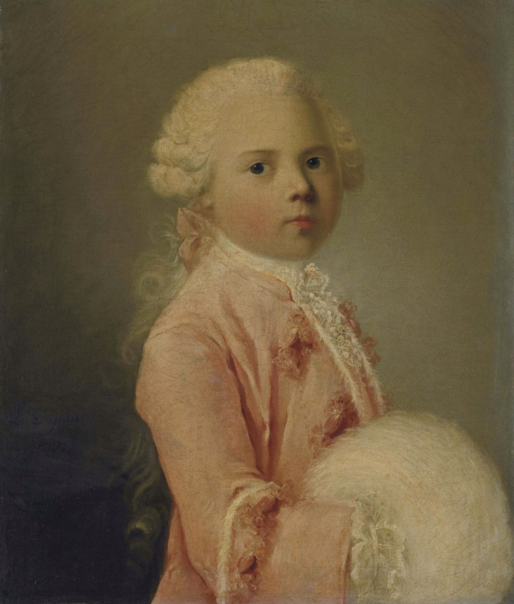  Louis-Joseph-Xavier de France (1751-1761), duc de Bourgogne, frère ainé de Louis XVI Captur89