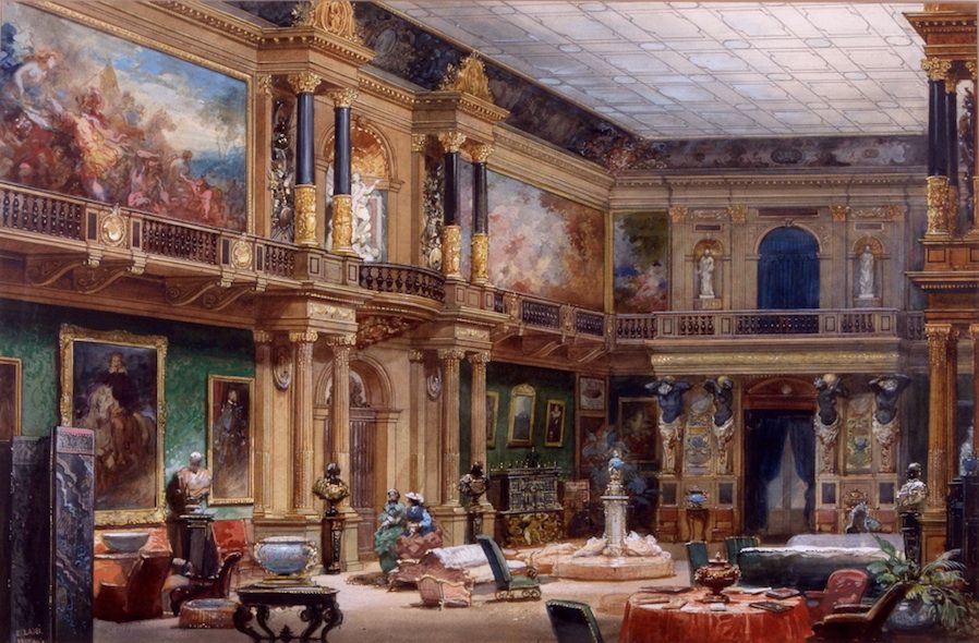 Vente Christie's NY - Collection Rothschild (château de Ferrières) Chatea12