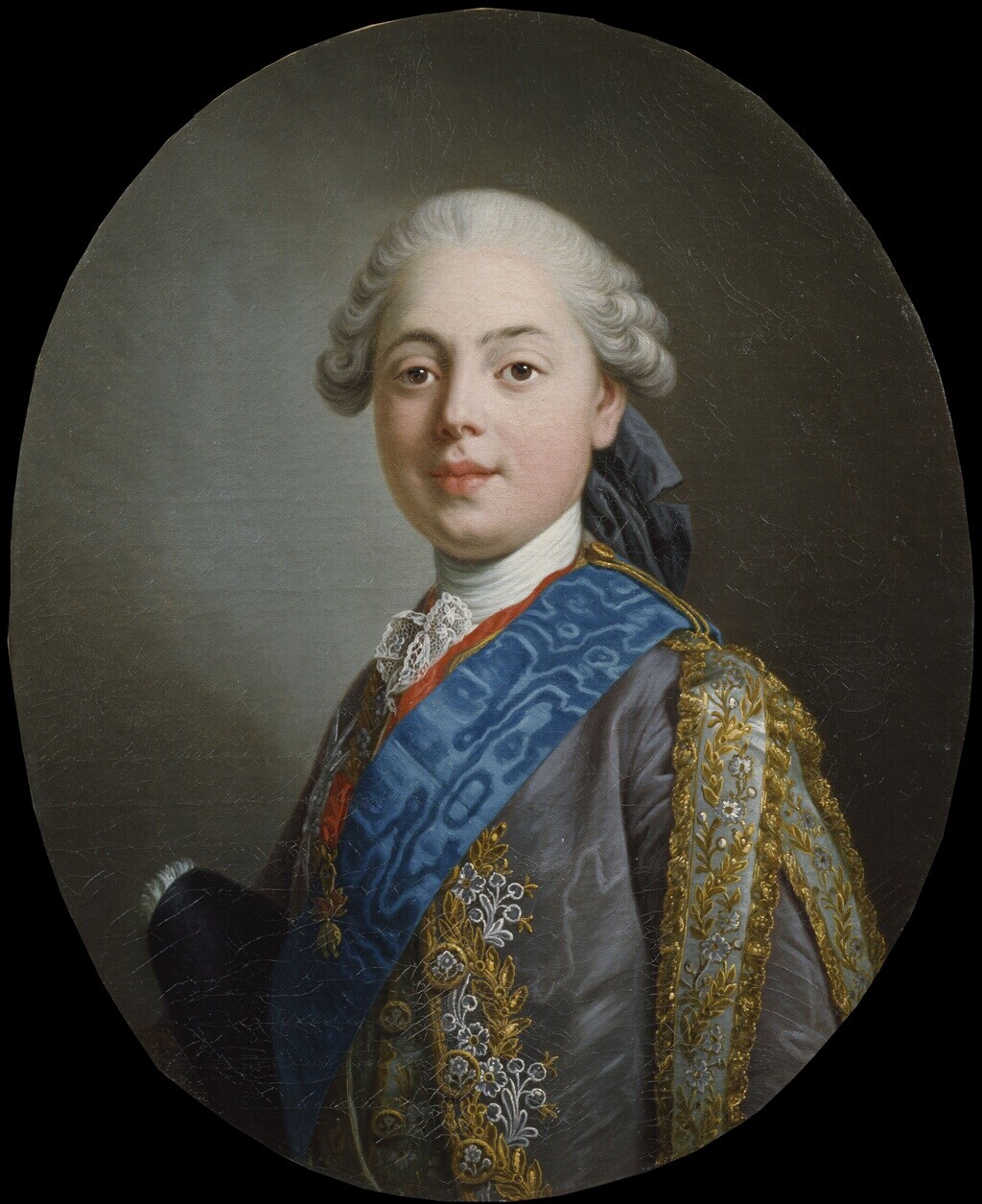 Portraits du comte d'Artois ou du comte de Provence par Van Loo ? Comte_13