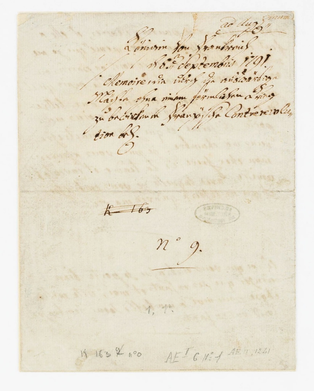La correspondance de Marie-Antoinette avec son frère Léopold II Dafanc13