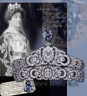 Bijoux de Marie-Antoinette : inventaire des parures, pierres précieuses et perles envoyées à Bruxelles durant la Révolution - Page 2 Diadem10