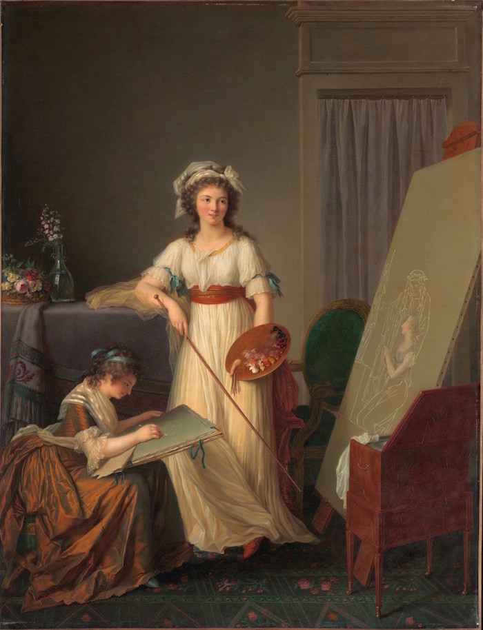 Les soeurs Lemoine (Marie-Victoire, Marie-Elisabeth, Marie-Denise), artistes peintres Dp320010