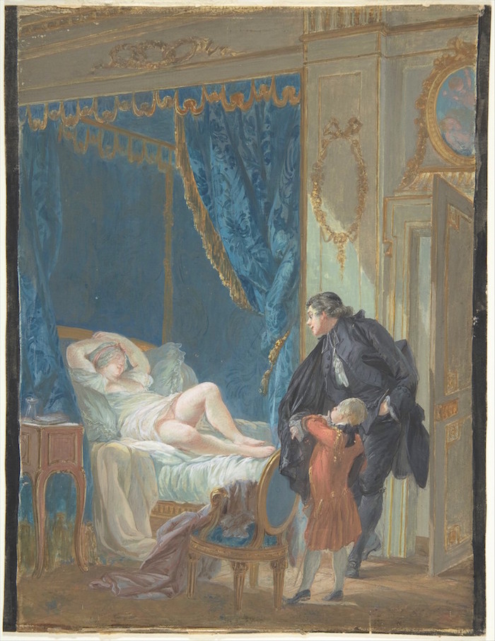 Pierre-Antoine Baudouin, dessinateur du libertinage au XVIIIe siècle Dp805110