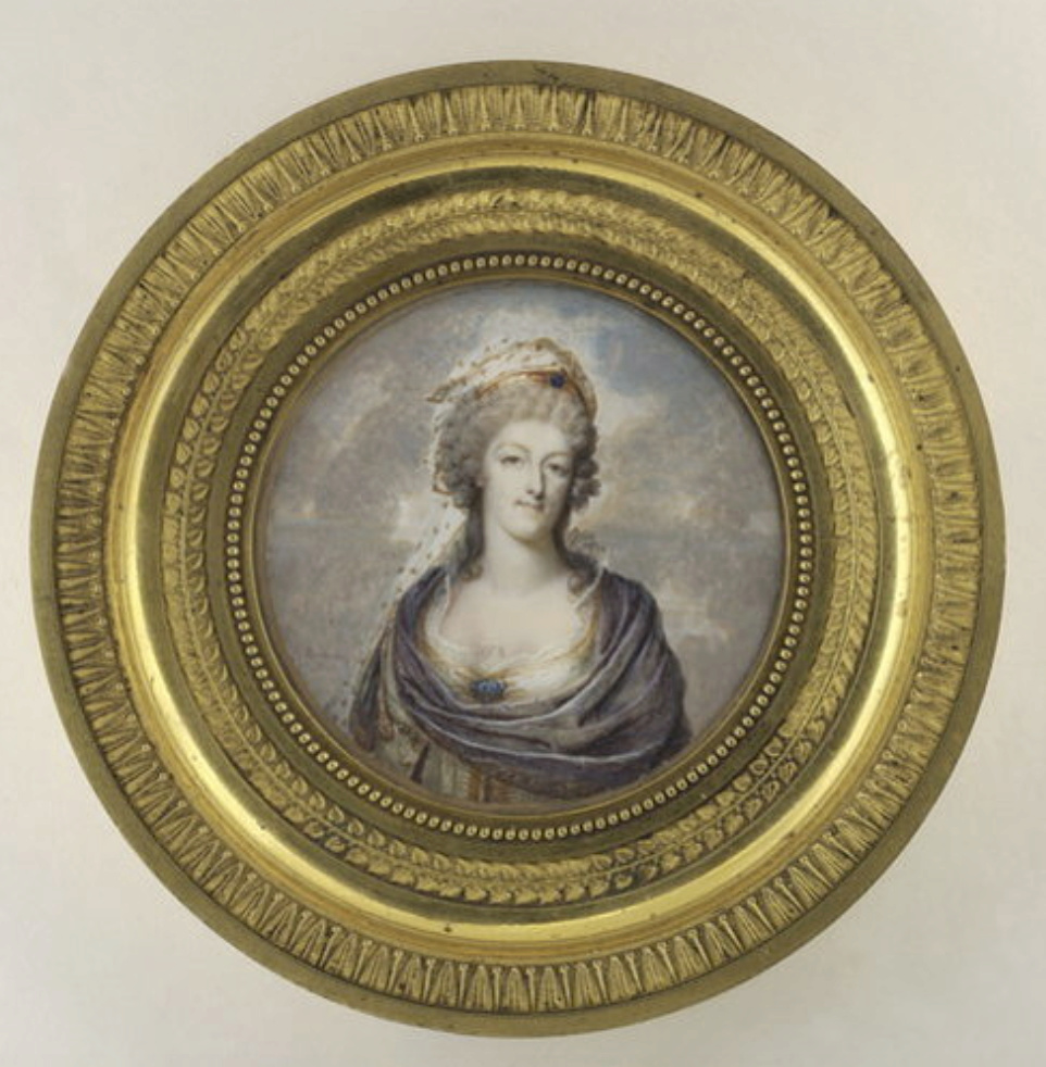 Portraits de Marie-Antoinette costumée à l'antique, ou en vestale, par et d'après F. Dumont  Dumont13