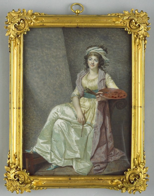 François Dumont, dit l'Aîné, peintre miniaturiste. Emuseu16
