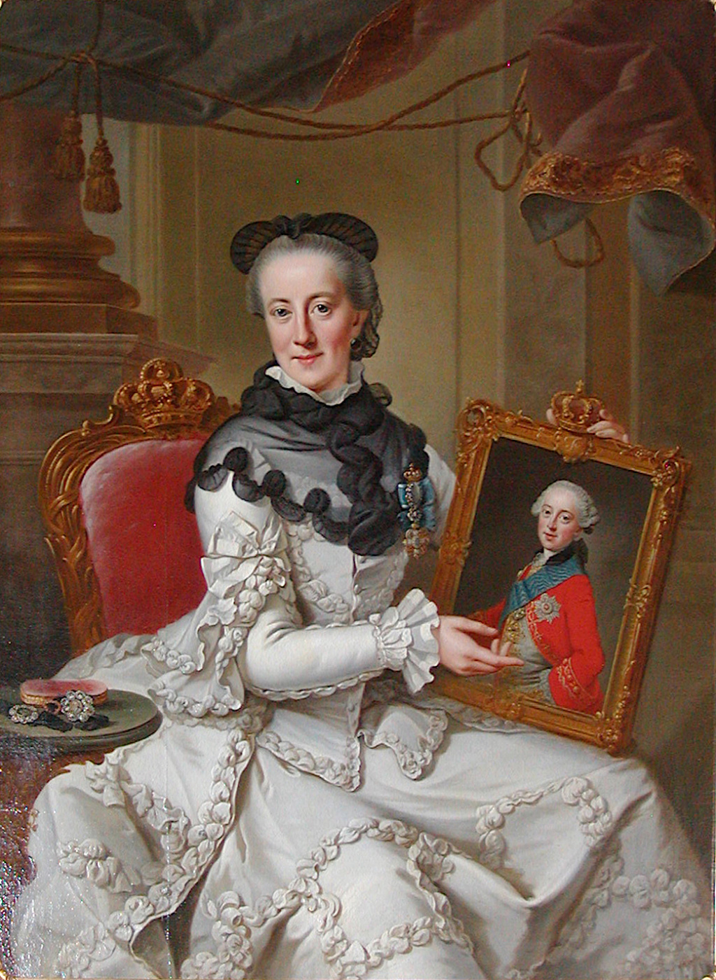 Juliane-Marie, princesse de Brunswick-Wolfenbüttel, reine consort de Danemark et de Norvège Enkedr12