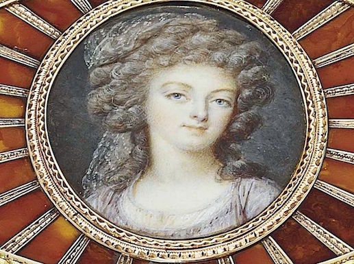 Divers portraits de Marie-Antoinette : miniatures du XVIIIe siècle (dont artistes non attribués) - Page 3 Franyo10