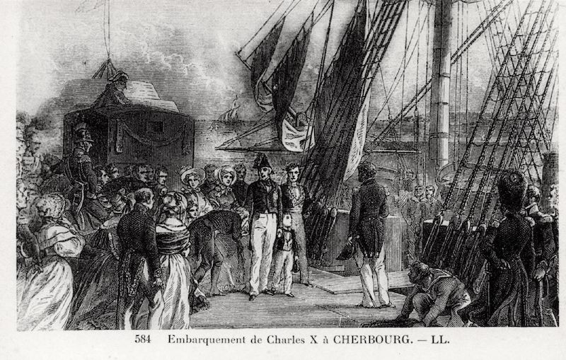 Cherbourg au fil des siècles ... Fuite_10