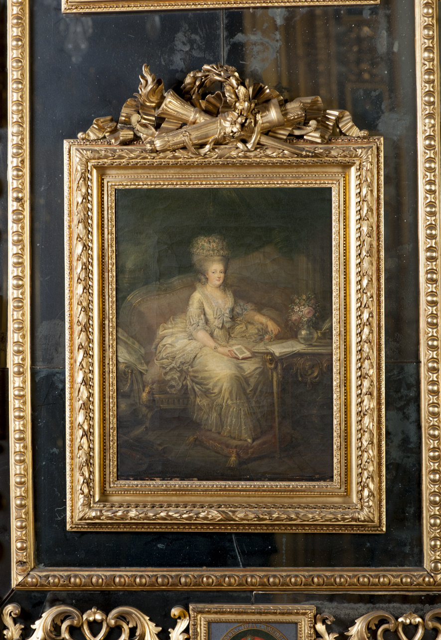 Portraits de Marie-Antoinette et de la famille royale par Charles Le Clercq ou Leclerq - Page 4 Iccd1410