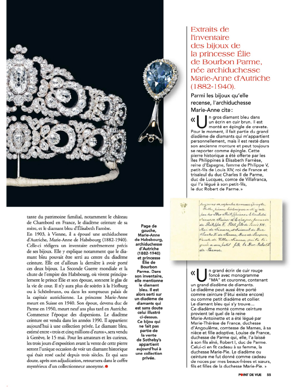 Bijoux de Marie-Antoinette : inventaire des parures, pierres précieuses et perles envoyées à Bruxelles durant la Révolution - Page 2 Image10