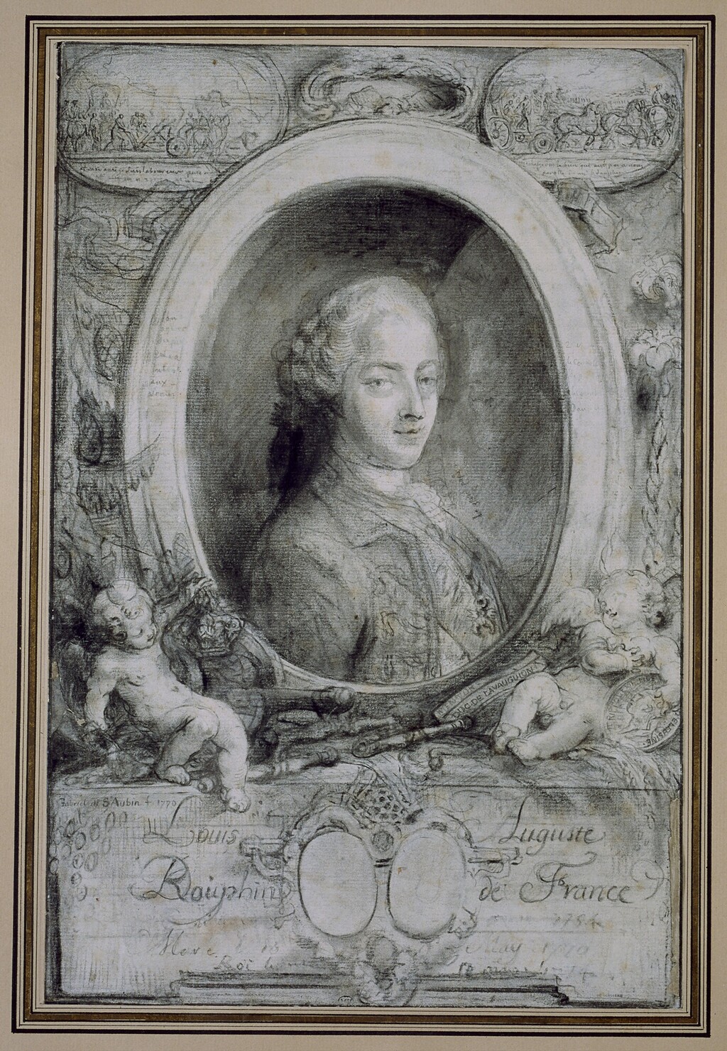 Premiers portraits du duc de Berry, futur Louis XVI, vus par Marie-Antoinette Image172