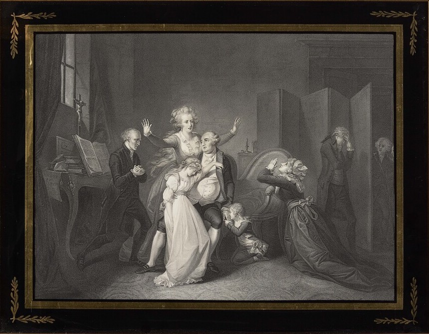  Les adieux de Louis XVI à sa famille, 20 janvier 1793 Image175