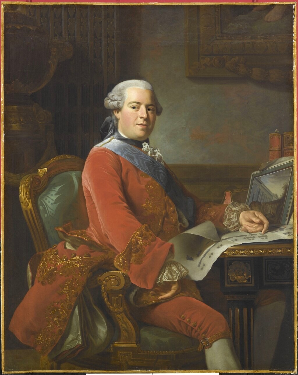 Abel François Poisson marquis de Marigny et son épouse, marquise de Marigny, née Filleul  Image295