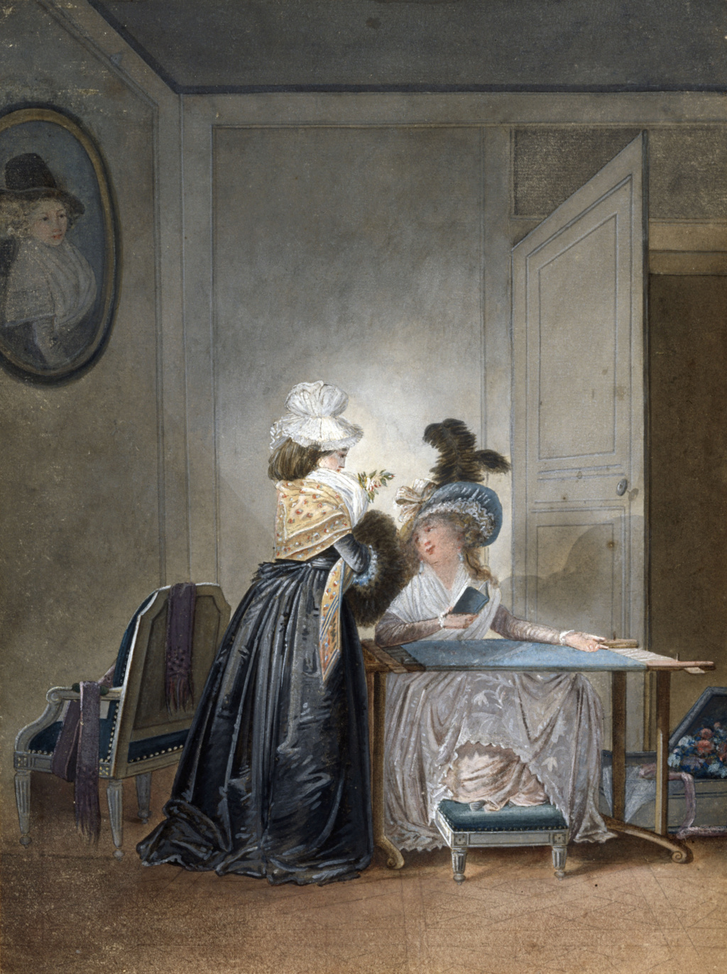 Le peintre Jean-Baptiste Mallet (1759 - 1835) : chroniques de la société française de la fin du 18e siècle à la Restauration Image681