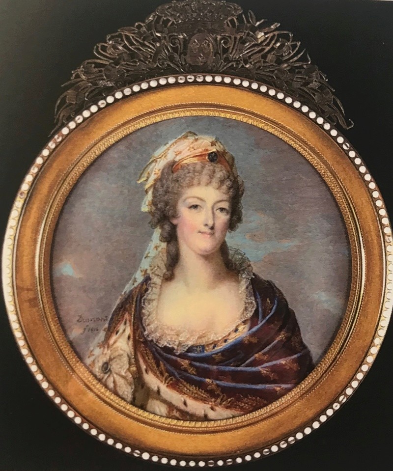 Portraits de Marie-Antoinette costumée à l'antique, ou en vestale, par et d'après F. Dumont  Img_5011