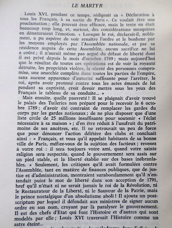Déclaration de Louis XVI à tous les Français à sa sortie de Paris, le 20 juin 1791, aussi dit " testament politique de Louis XVI " Imgp0111