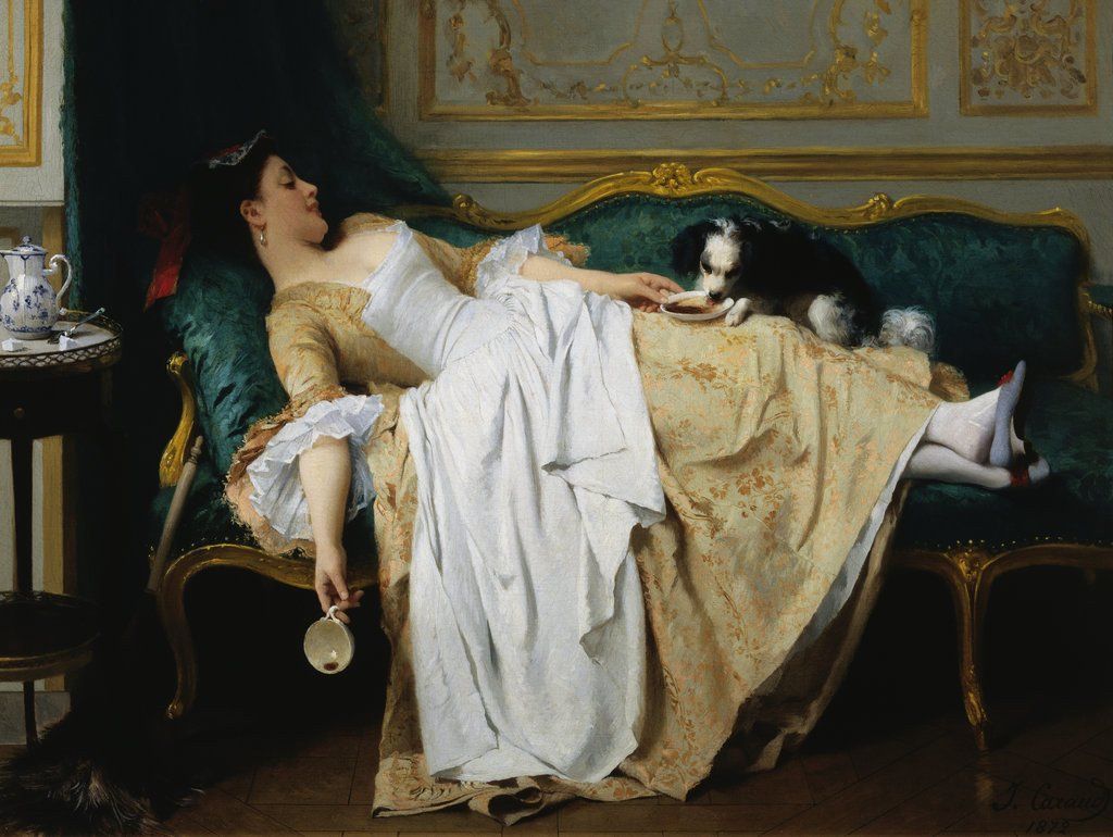 Marie-Antoinette, Louis XVI, et autres oeuvres inspirées du XVIIIe siècle, par le peintre Joseph Caraud (1821-1905)  Joseph20