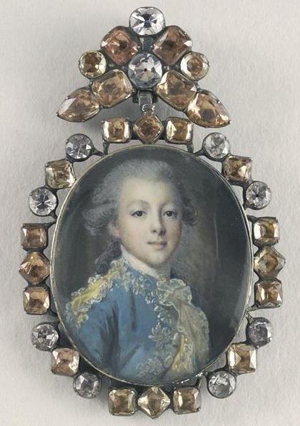 François Dumont, dit l'Aîné, peintre miniaturiste. L-312