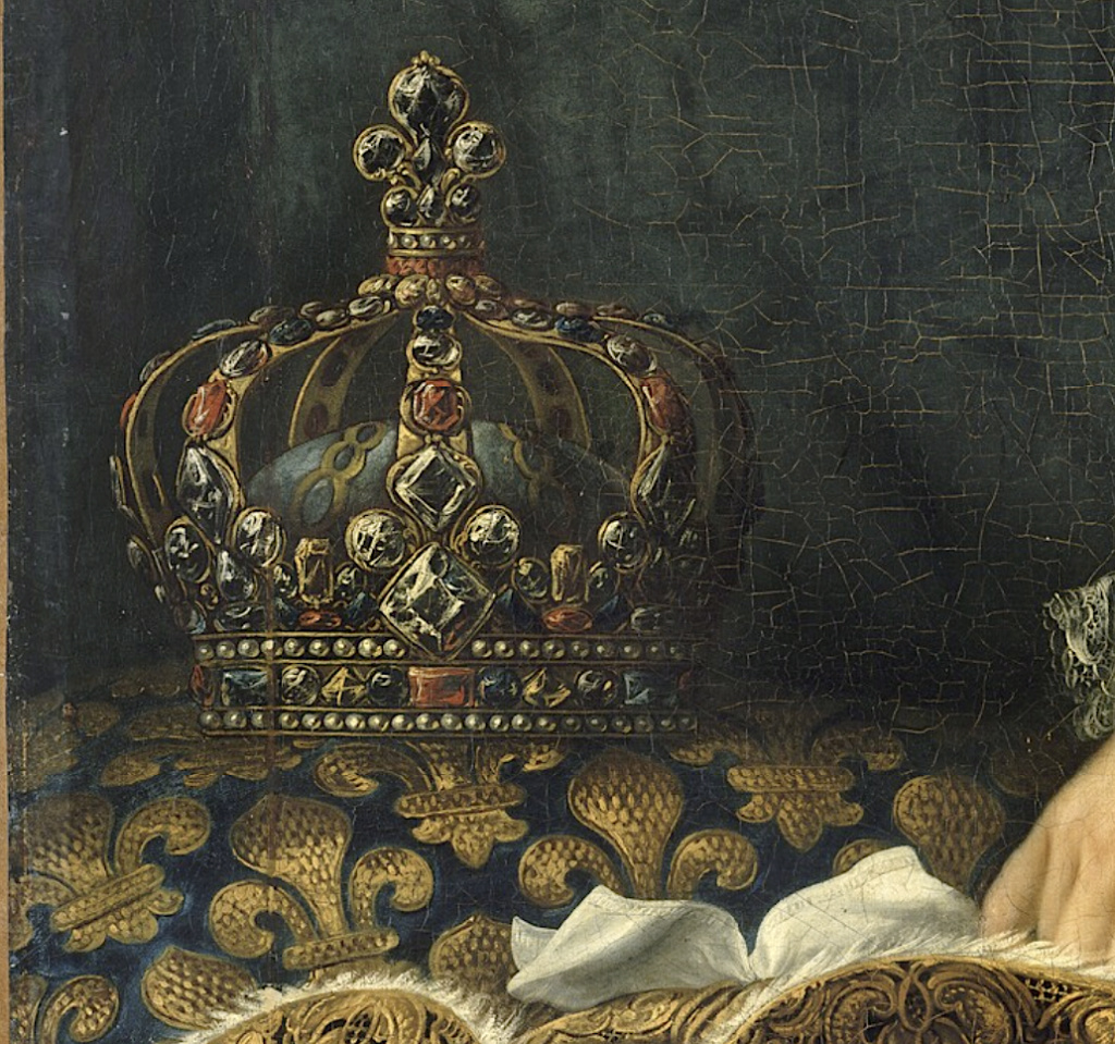 Les couronnes de la reine Marie Leszczynska et du roi Louis XV Louis_15