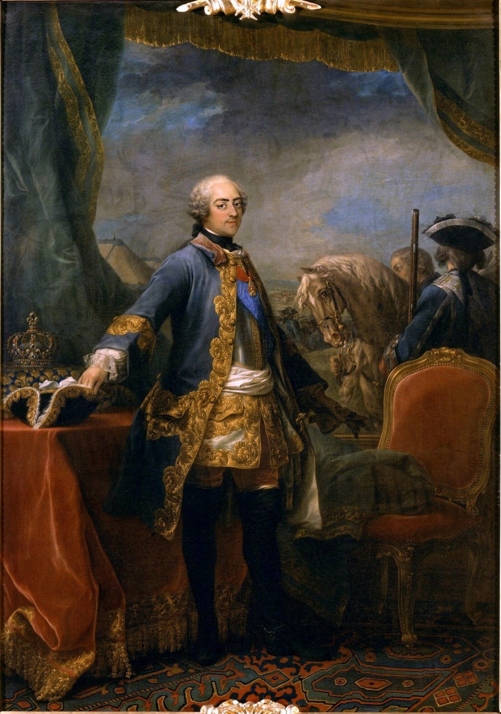 Les couronnes de la reine Marie Leszczynska et du roi Louis XV Louis_45