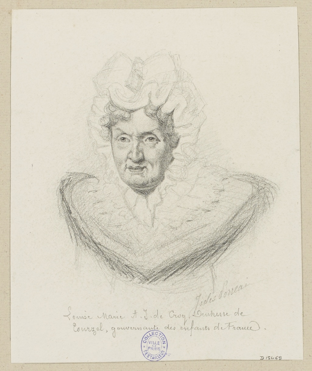 Louise Élisabeth de Croÿ, marquise puis duchesse de Tourzel Louise25