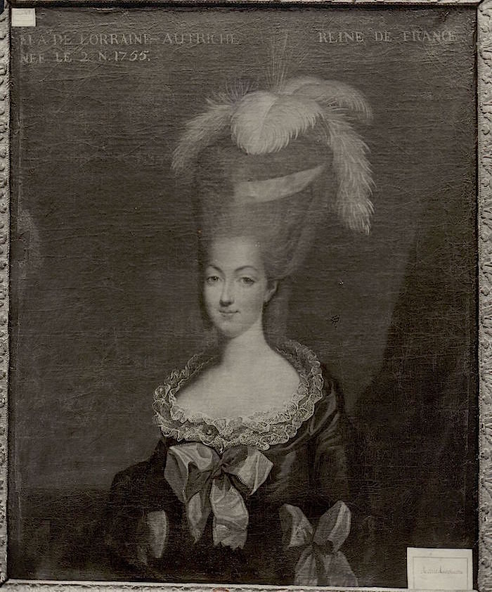 Portraits de Marie-Antoinette en buste par Joseph Ducreux (et d'après) Marie-25