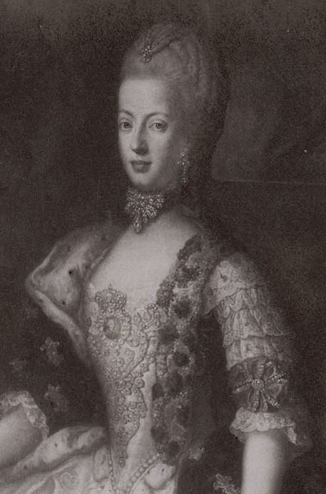 Portraits de Marie-Antoinette en buste par Joseph Ducreux (et d'après) Marie-31